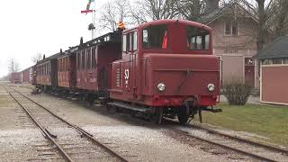 Gotlands only railroad train Dalhems 2014 [upl. by Rogerg742]