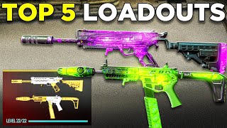 TOP 5 META SMG LOADOUTS in SEASON 5 👑 Warzone 3 Best Class Setups  MW3 [upl. by Ardle21]