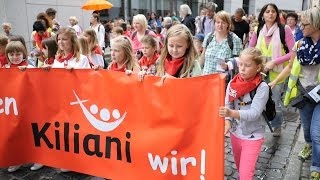 Eindrücke vom KilianiGottesdienst für Kommunionkinder [upl. by Ydnil847]