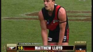 Matthew Lloyds 13 goals vs Sydney [upl. by Nicodemus]