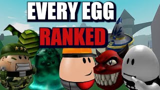 RANKING ALL 25 EGGS IN THE 2013 EGG HUNT  ROBLOX [upl. by Odlanyar]