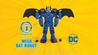 Mega Batrobot de Imaginext [upl. by Edlun221]