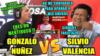 EXITOSA DEPORTES 160222 ⚽ GONZALO NUÑEZ DESPIDE A SILVIO VALENCIA POR CASO ROVERANO Y CHINO RIVERA [upl. by Cogan302]