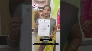 STUDENTS REVIEW laurelsbeautyparlour laurelsbeauticiancoursetamilcoimbatore [upl. by Eibba]