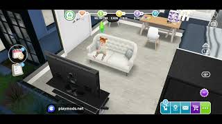 THE SIMS FREEPLAY LEVEL 55 COMO BAIXAR E THE SIMS FREEPLAY DINHEIRO INFINITO [upl. by Ardnasirk1]