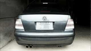 Jetta 20 w Magnaflow and Airbox Mod [upl. by Leanard]