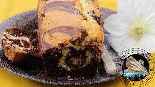 Cake marbré amandes chocolat [upl. by Lecia]