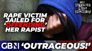 OUTRAGEOUS  Rape VICTIM jailed for calling her migrant rapist a PIG over text [upl. by Giraldo]