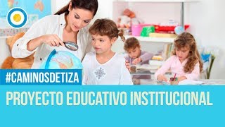 Proyecto Educativo Institucional  Caminos de tiza 1 de 4 [upl. by Zara524]