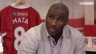 Pep Owen Stam Sven Sol Campbell amp Andy Cole on Paul Scholes [upl. by Lucian500]