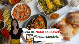 Natal saudável  Menu completo para um natal equilibrado  Mariana Talita [upl. by Awuhsoj]