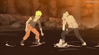 Naruto 「AMV」 Naruto vs sasuke final fight courtesy call [upl. by Bald]