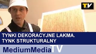 Tynki dekoracyjne Lakma Tynk strukturalny [upl. by Anale250]