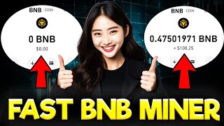 FASTEST FREE BNB Mining Site 🔥 no minimum withdraw  zero investment [upl. by Hollingsworth]