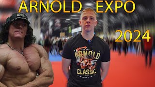 SAM SULEK IN BIRMINGHAM  ARNOLD EXPO 2024 [upl. by Philippine]