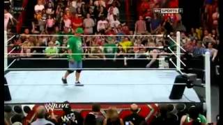 Brock Lesnar Regresa Ala WWE Español Latino  Raw 020412 HD [upl. by Annawt]