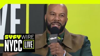 Common And Producer Derek Dudley On New WebComic Series  NYCC 2018  SYFY WIRE [upl. by Carper554]