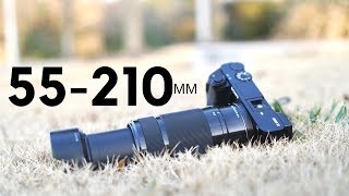 Sony 55210mm Telephoto Lens Overview [upl. by Aehtna]