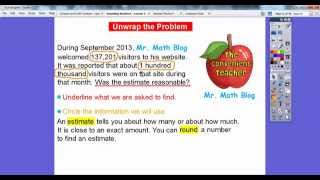 Rounding Numbers  Lesson 14 [upl. by Moriah]