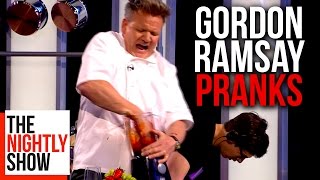 All of Gordon Ramsays Best Pranks  COMPILATION [upl. by Fricke]