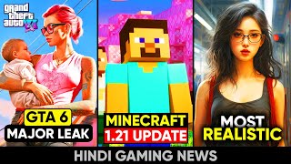 GTA 6 MAJOR Story Leak Minecraft 121 Update Indus Hero NFS Mobile R6 Mobile  Gaming News 178 [upl. by Asselam]