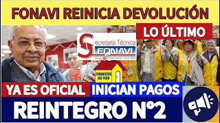 FONAVI ESTE SERÁ EL IMPORTE MÍNIMO Y MÁXIMO A PAGAR EN REINTEGRO 2 FONAVISTA5 ONP [upl. by Scarrow]