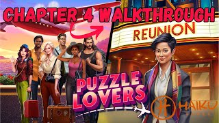 AE Mysteries Puzzle Lovers Chapter 4 ♥ Full Walkthrough  HaikuGames [upl. by Naehgem]