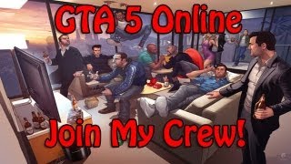 GTA V Online  JOIN MY CREW BTCHES Game Day Access Info [upl. by Trub]