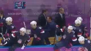 TJ Oshie Game Winning Goal  USA v Russia  2014 Hockey Olympics [upl. by Ern]