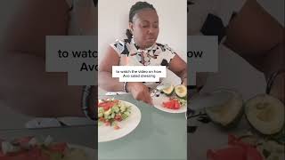 Theres salad and SALAD 🥗 saladrecipe salads healthysaladdressing youtubecreatorcommunity [upl. by Ailido]