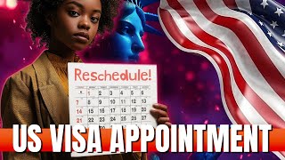 How to Reschedule US Visa Appointment  Reschedule US NonImmigrant Visa Appointment [upl. by Carhart]