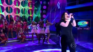 Laura Pausini  La Solitudine  Domingão do Faustão [upl. by Ytsim59]