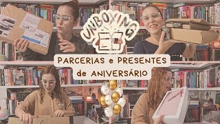 UNBOXING DE ANIVERSÁRIO  VLOG  PRESENTES LINDOS [upl. by Hatti80]