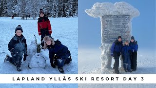 Lapland Day 3  Dec 2021  Snow Elf Hotel Snow Activities amp Yllas Ski Resort [upl. by Amery]