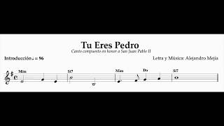 Tu eres Pedro  Alejandro Mejía [upl. by Atteuqahs]