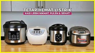 10 REKOMENDASI RICE COOKER LOW WATT TERBAIK 2022  Rice Cooker Untuk Kesehatan Hemat Listrik [upl. by Alaikim]