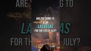 Where to watch the 4th of July fireworks on the Las Vegas Strip vegas lasvegas fireworks [upl. by Atirat]