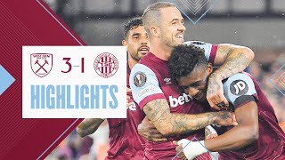 West Ham 31 FK TSC Bačka Topola  Kudus Heroics Inspires Comeback  UEFA Europa League Highlights [upl. by Slocum]