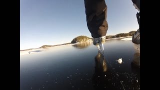 Skating on ice that is smooth as glass [upl. by Goodwin259]