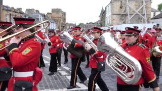 Linlithgow Marches 2017  5pm parade 4KUHD [upl. by Nawram]