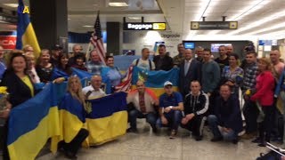 Ukrainian Veterans Take Part in US Marine Corps Marathon [upl. by Niltyak]