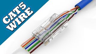 How to make CAT5 Cable  Network Wire  Tutorial Guide [upl. by Etka]