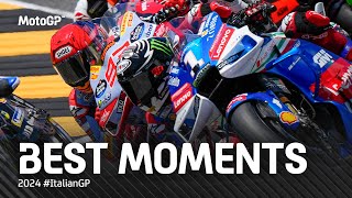 Best MotoGP™ Moments 🔥  2024 ItalianGP [upl. by Annaiviv942]