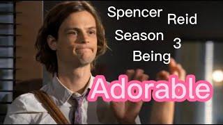 Spencer Reid Season 3 Being Adorable for 9 Minutes  Criminal Minds [upl. by Dhiren199]