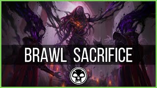 Brawl  Mono Black Sacrifice Braids Skeletons amp Zombies  Standard Deck Commander  MTGA [upl. by Sedda]