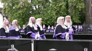 Lord Chancellors breakfast  judges arrival [upl. by Elwee]