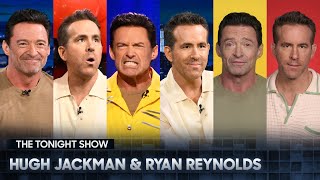 Hugh Jackman and Ryan Reynolds Talk Deadpool amp Wolverine and Play the Claw Machine Challenge [upl. by Noevad]