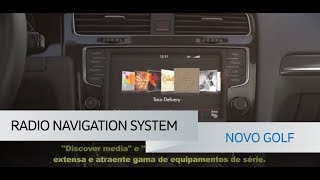 Novo Golf  Radio Navigation System  VWBrasil [upl. by Carlos965]