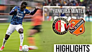 yankuba minteh vs fc volendam match highlights  202324 Feyenoord [upl. by Fitting781]