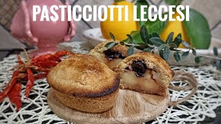 PASTICCIOTTI LECCESI RICETTA ORIGINALE [upl. by Nezam514]